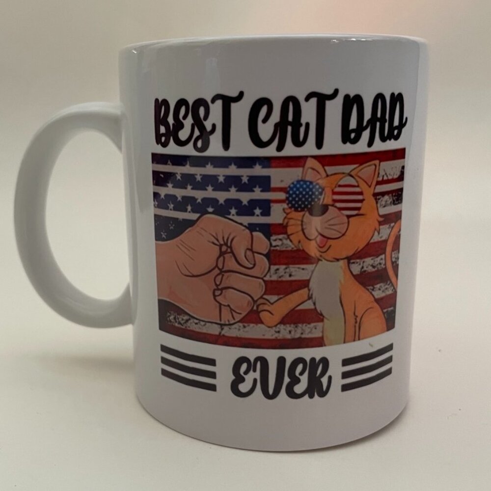 Best Cat Dad Ever Mug